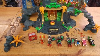 PLAYMOBIL 3841 ANTIGUO SET TEMPLO DEL SOL CON CAJA