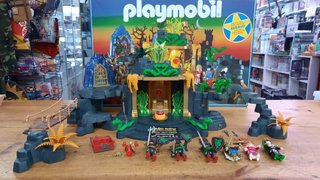 PLAYMOBIL 3841 ANTIGUO SET TEMPLO DEL SOL CON CAJA