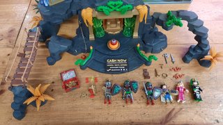 PLAYMOBIL 3841 ANTIGUO SET TEMPLO DEL SOL CON CAJA