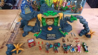 PLAYMOBIL 3841 ANTIGUO SET TEMPLO DEL SOL CON CAJA