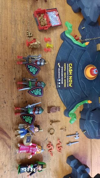 PLAYMOBIL 3841 ANTIGUO SET TEMPLO DEL SOL CON CAJA
