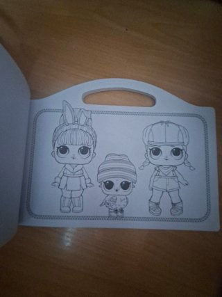 Libro para colorear LOL Surprise con pegatinas