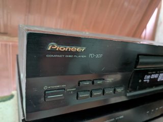Pioneer PD-207 Compact Disc Player CD-Player HiFi