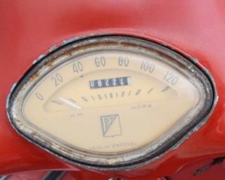 Vespa Sprint Serie Iris 1967 Roja