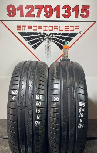185 60 15 H DUNLOP RUEDA AL 90% VIDA UTIL