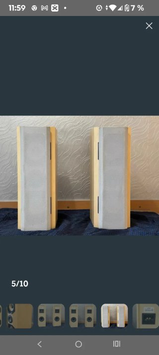 Altavoces THS-3 Pie