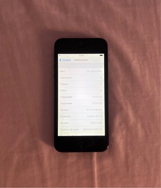 iPhone 5 Negro 16 GB
