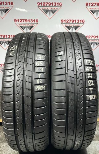 175 65 14 T HANKOOK RUEDA PREMIUM YA MONTADA