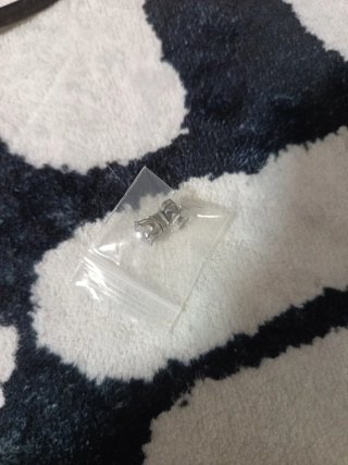 6 Pendientes Imán Plata