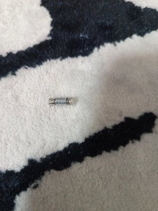6 Pendientes Imán Plata