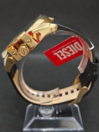 Reloj Diesel Hombre Dorado y Negro