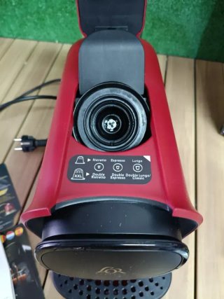 Cafetera L'Or Barista Sunset Rubis Philips Roja