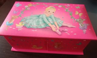Joyero infantil niña bailarina