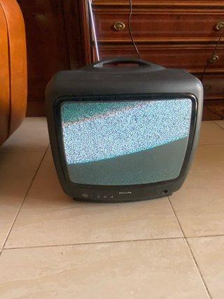 Televisión Philips Negra