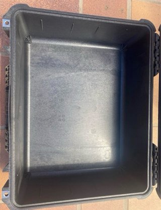 Maleta PELICASE 1550 negra usada UNA vez