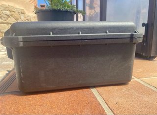 Maleta PELICASE 1550 negra usada UNA vez