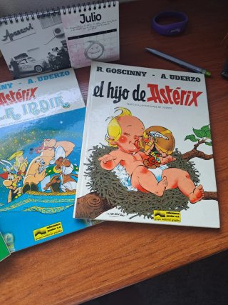 Asterix la rosa y la espada ,El hijo de Asterix.
