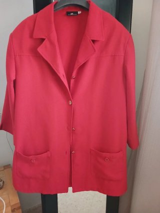 Chaqueta First Avenue Roja Talla 42