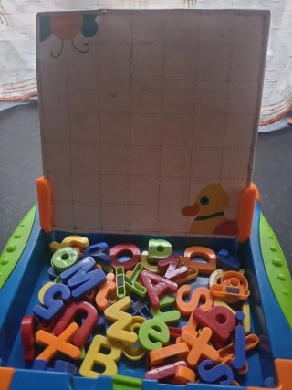Pizarra Magnética Infantil Letras,números signos