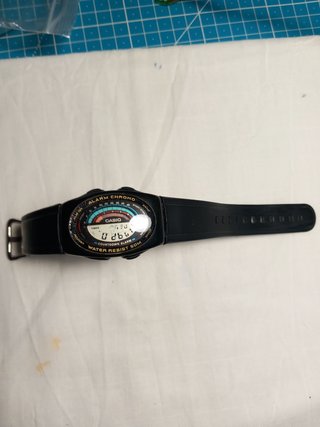 Reloj Casio W-91 Negro