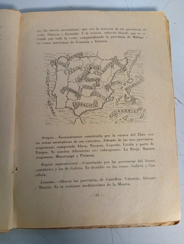 La unidad de España en la variedad de sus regiones