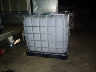 Depósito agua 1000L IBC