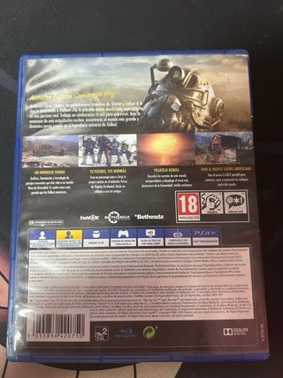 Fallout 76 PS4 NO reconocible (PlayStation 4)
