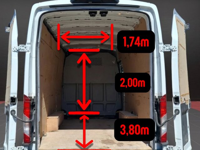 Ford Transit 2024 Furgon Mixto L4H3 170CV 6 plazas