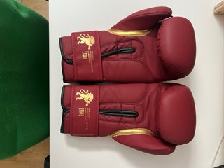Pack Guantes Boxeo Leone y Vendas Leone