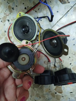 Altavoces Sony Negros