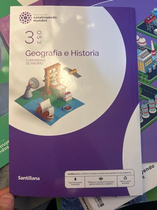 Geografía e Historia, 3 ESO.