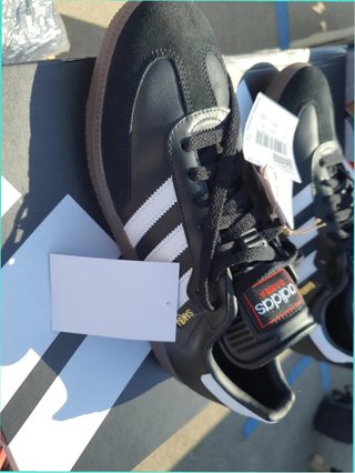 Adidas Samba Gamuza Punta Talla 40 Dorado