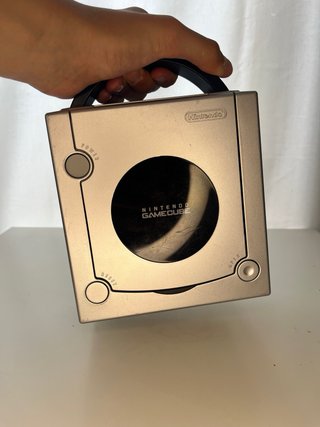 Nintendo GameCube Argento + Controller Nero