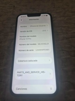 iPhone 13 Pro Azul con Caja