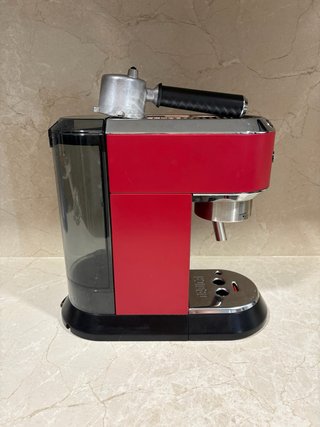 Set Cafetera DeLonghi Roja