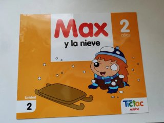 Colección Max va a.. Editorial Edebé. Del 0 al 4