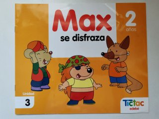 Colección Max va a.. Editorial Edebé. Del 0 al 4