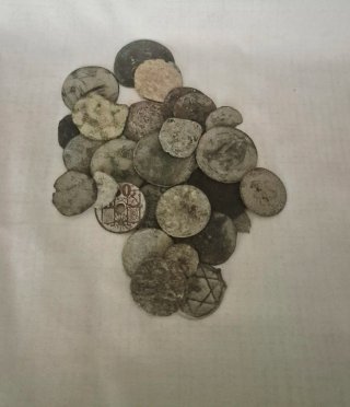 Lote de monedas antiguas