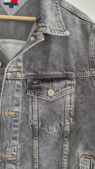 Chaqueta Vaquera Tommy Hilfiger Gris
