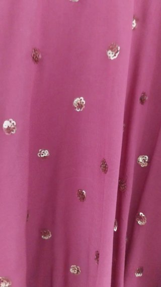 Top Manana lentejuelas rosa y dorado