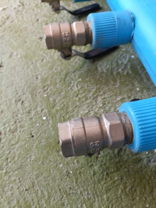 Colector para fluidos e ppr llaves 1" y 3/4"