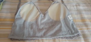 Top fiesta lentejuelas plateado