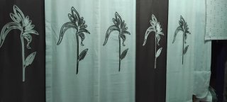 Conjunto 5 Paneles Japoneses Florales