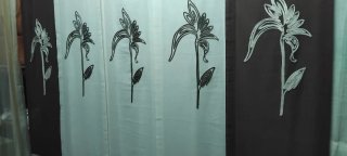 Conjunto 5 Paneles Japoneses Florales