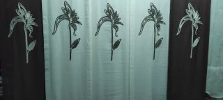 Conjunto 5 Paneles Japoneses Florales