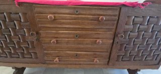 Mueble antiguo madera maciza