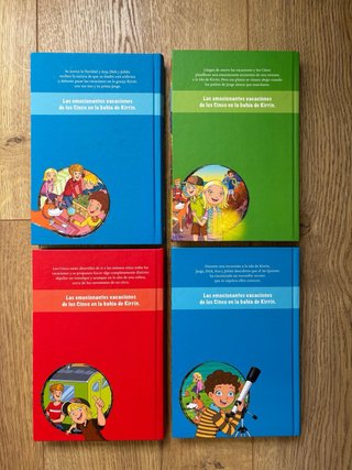 Libros los cinco (cuatro libros)