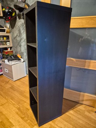 Estantería Kallax Ikea Negra