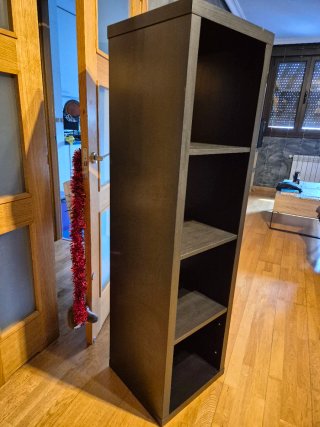 Estantería Kallax Ikea Negra