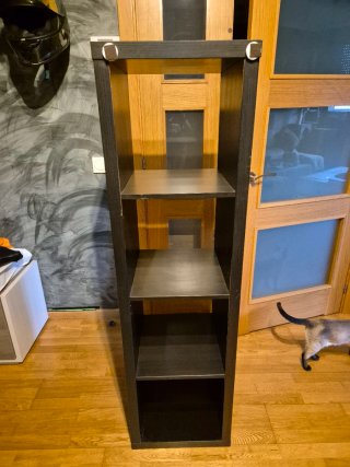 Estantería Kallax Ikea Negra